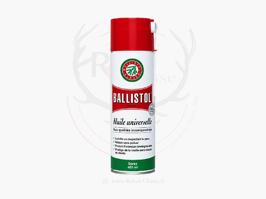 Aérosol huile universelle 400ml BALLISTOL