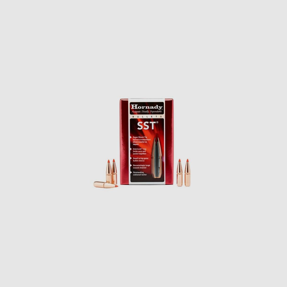 Hornady caliber .338 / 8.5mm SST in 200 grain
