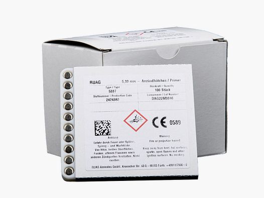 PRIMERS RWS 5337 GRANDE FUCILE X1000