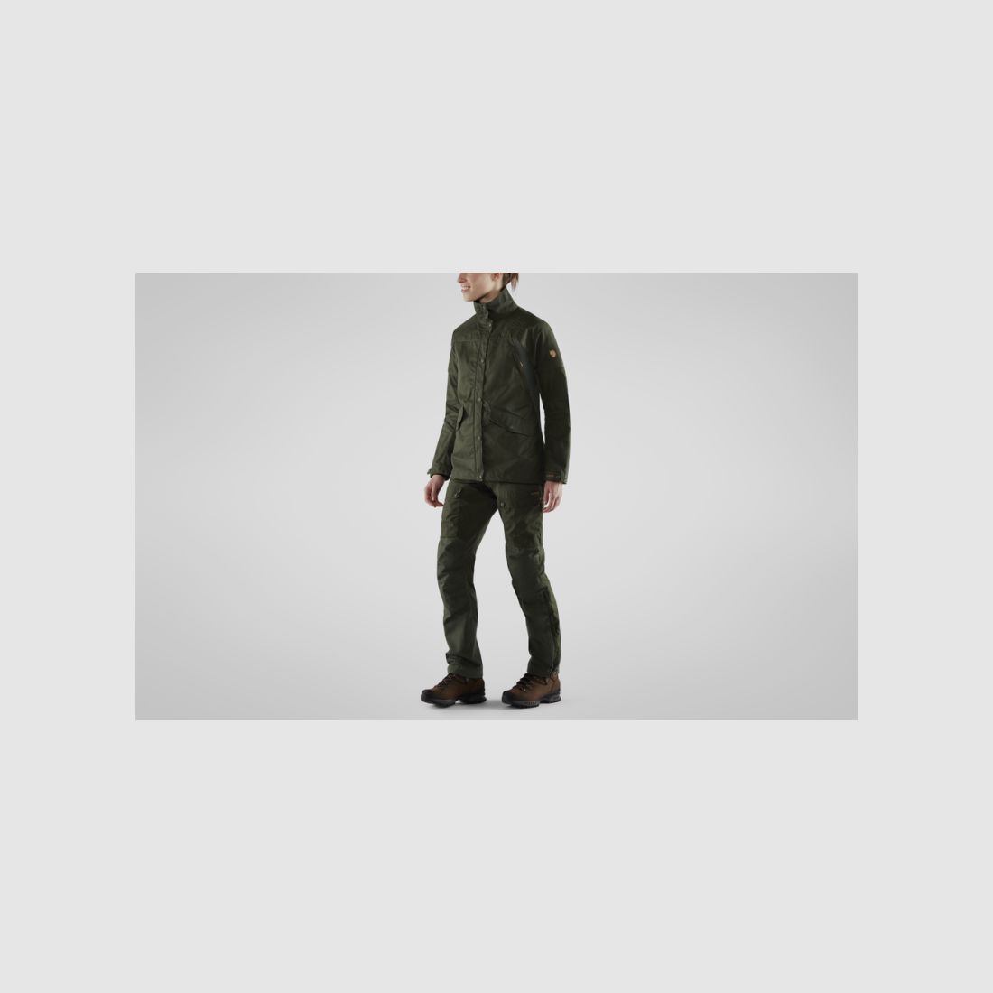 Fjällräven Damen Jagdjacke Forest Hybrid Deep Forest