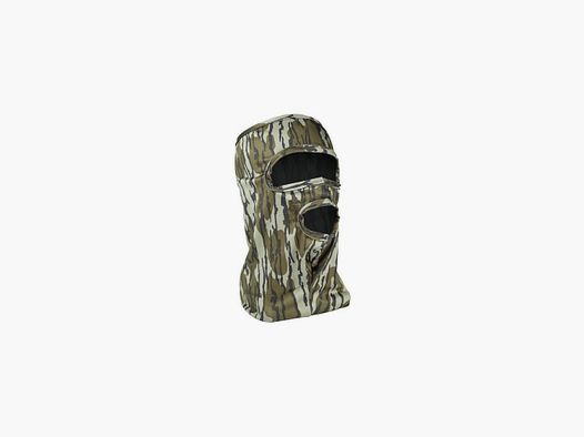 3/4 Face Stretch Mask with Mouth Hole Camo Mossy Oak Bottomland