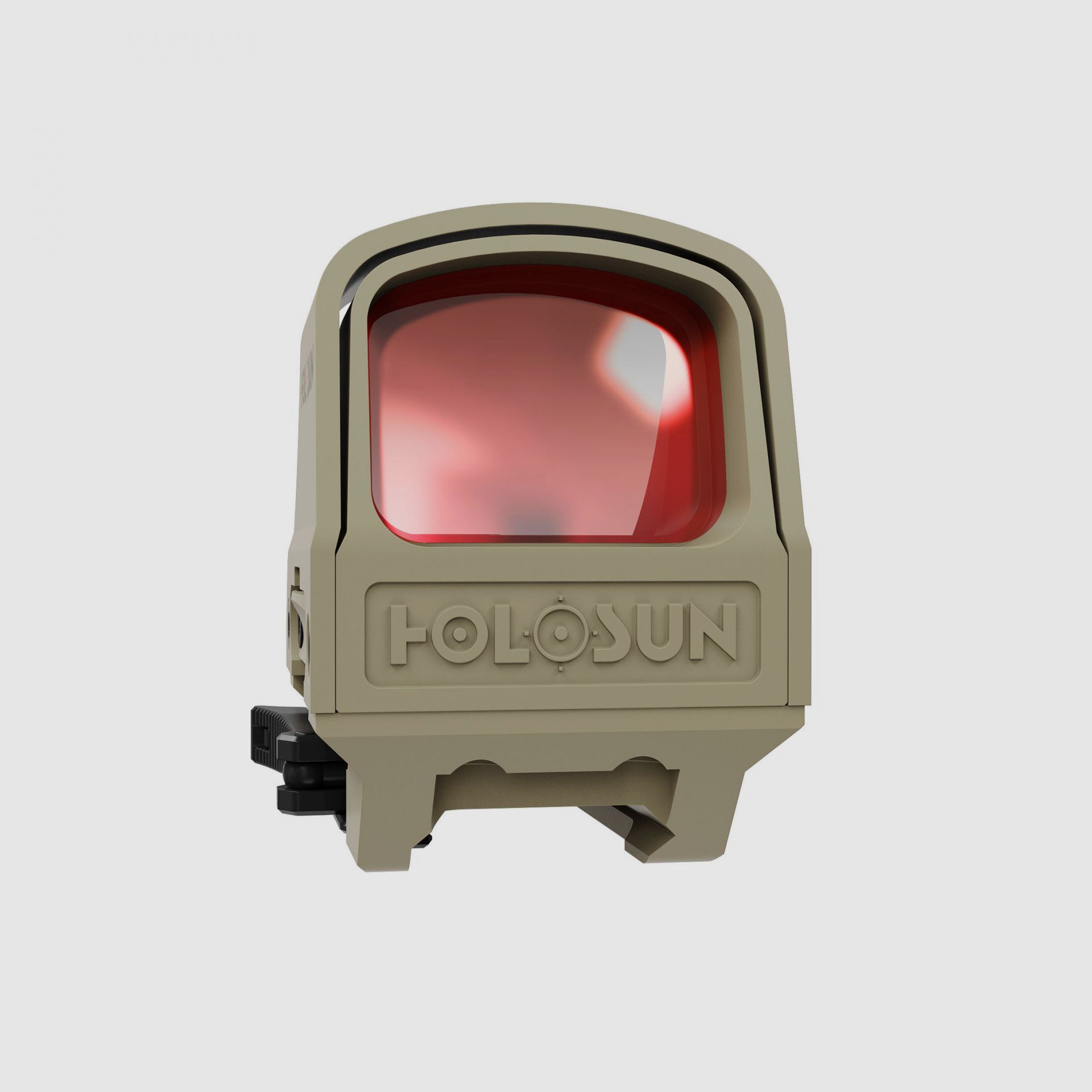 Holosun Reflexvisier HS510C-RD-FDE mit rotem Wechselabsehen: 2MOA Dot, 65MOA Circledot & 65MOA Circle, Bild 4 von 7