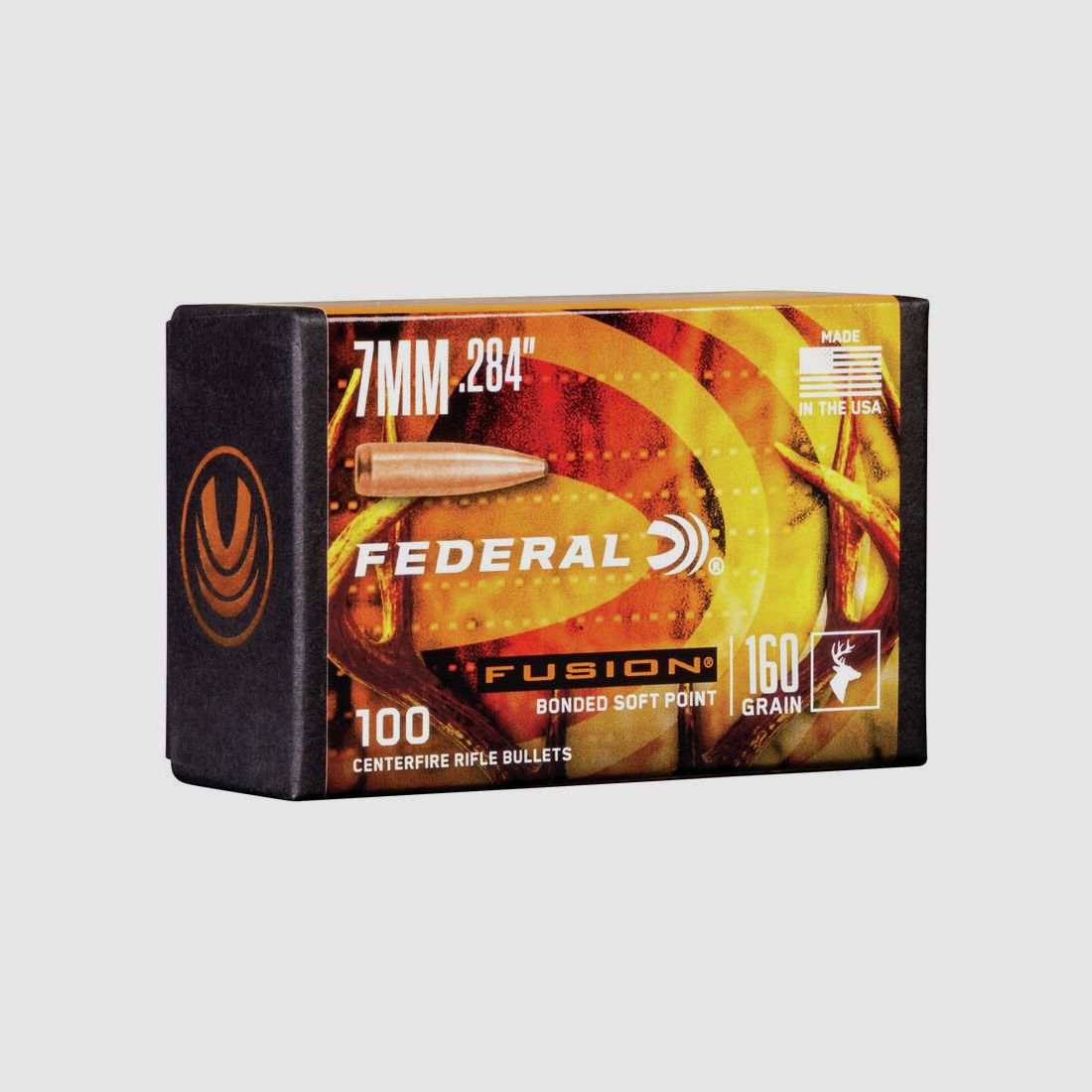 Balles FEDERAL Fusion – .284″ – 160 gr