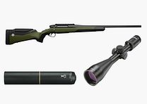 Steyr Mannlicher MS Wild, mit AKAH 3-12x56