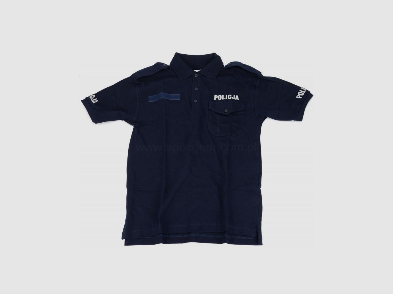 Koszulka Polo POLICJA granatowa, zdjęcie 1 z 2