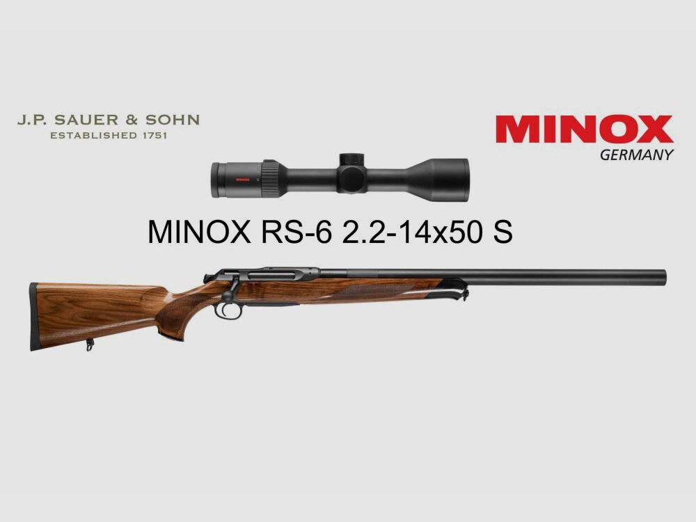 J.P. Sauer & Sohn Sauer 505 Silence Ergo Lux Repetierbüchse Elegance | .308 Win. | MINOX RS-6 2.2 - 14 x 50 S