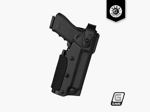 Holster in polimero regolabile per Glock 19 con modulo luce e laser – VEGA HOLSTER