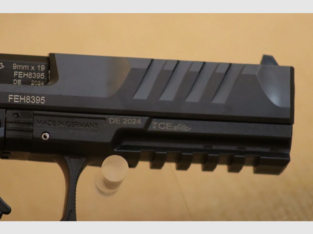Walther Pistole PDP Full Size V2 – 5" OR, 20 Schuss 9mmLuger, mit 2 x 20 Schuss Magazin u. Magazintrichter