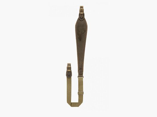 RISERVA R1871 SLING RIFLE ENGRAVED LEATHER DEER GREEN