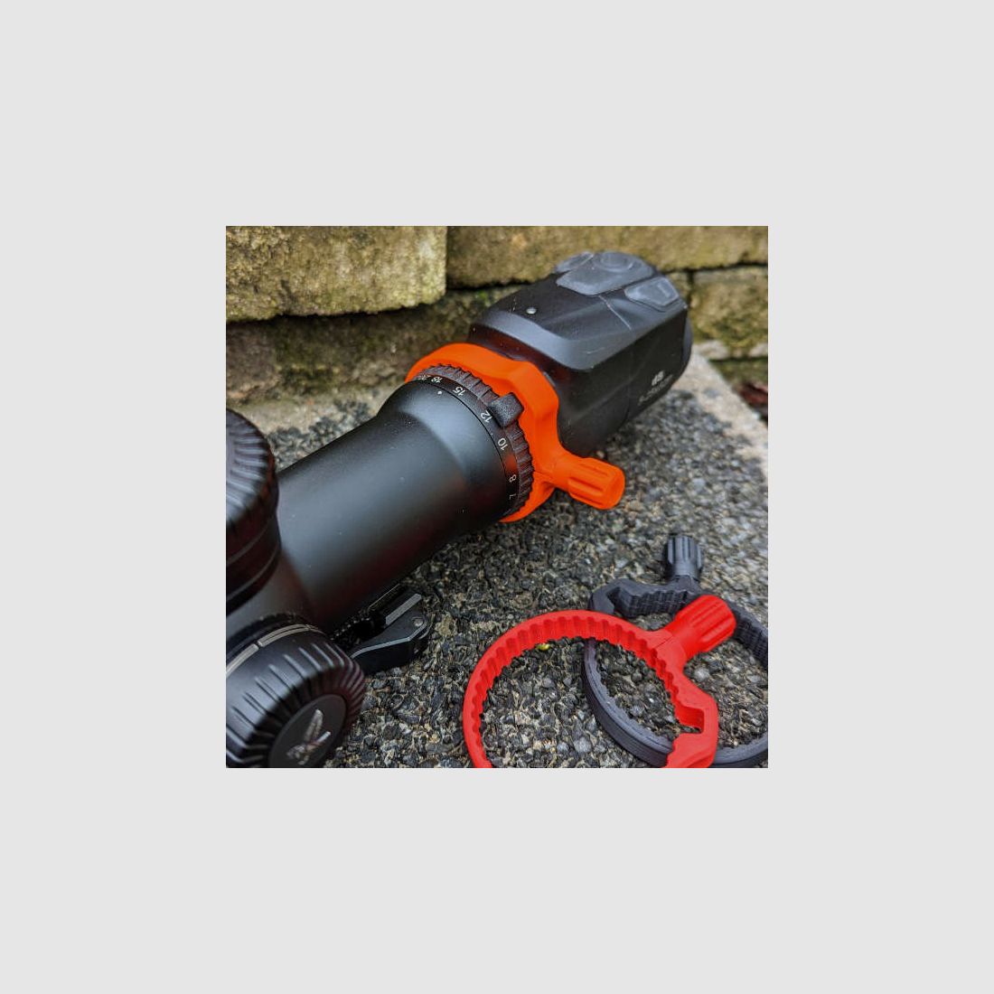 Per Swarovski dS: leva di regolazione rapida per impostazione della magnificazione