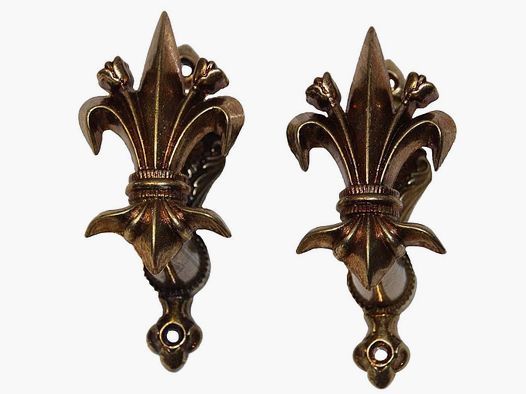 Wandhalter Set Lilie Gold