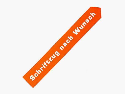 Patch pour gilet de signalisation orange devant conducteur de chien de service