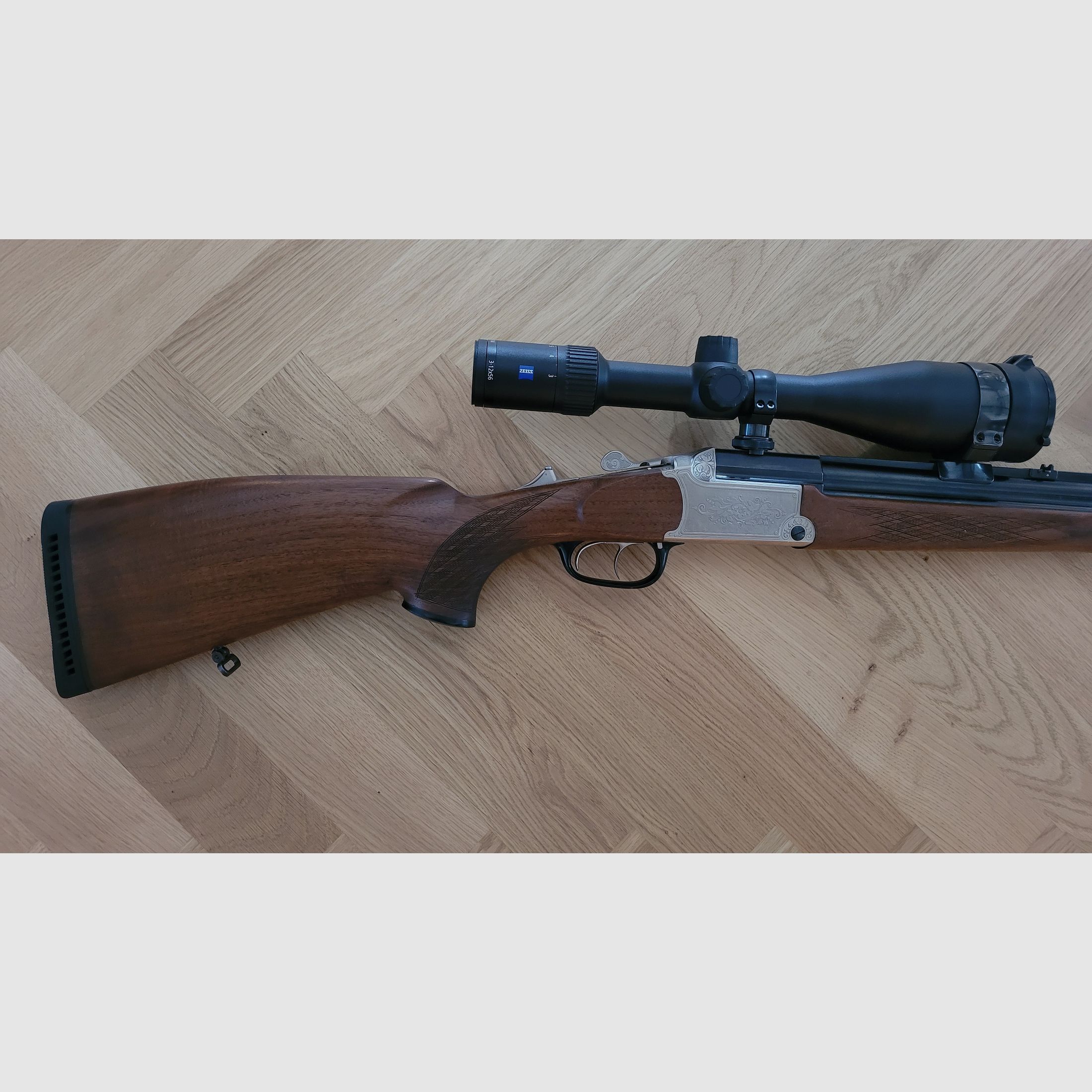 Blaser BD 880 Bockdrilling mit Zeiss Conquest V4 3-12x56