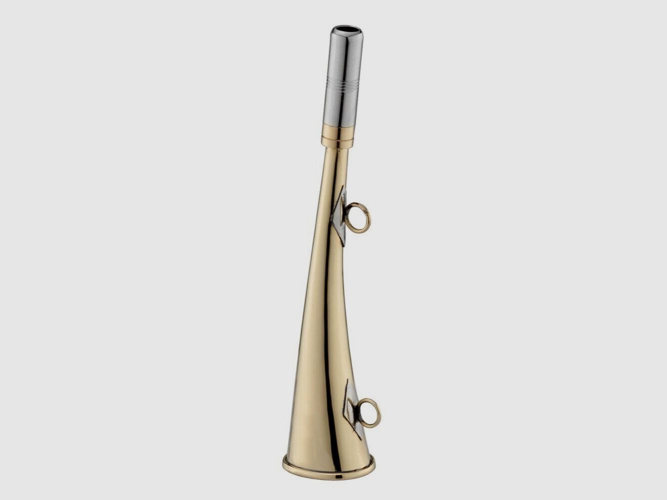 Flachhorn Compiègne 22 cm poliertes Messing, Bild 1 von 3