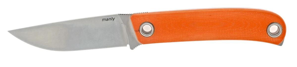 Nóż Manly Patriot D2 orange HRC 59/61