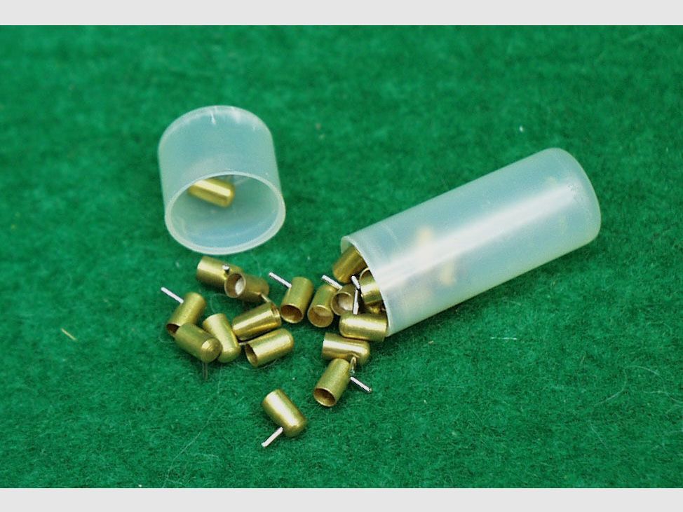 Charm blank cartridges 2mmK, 25 pieces