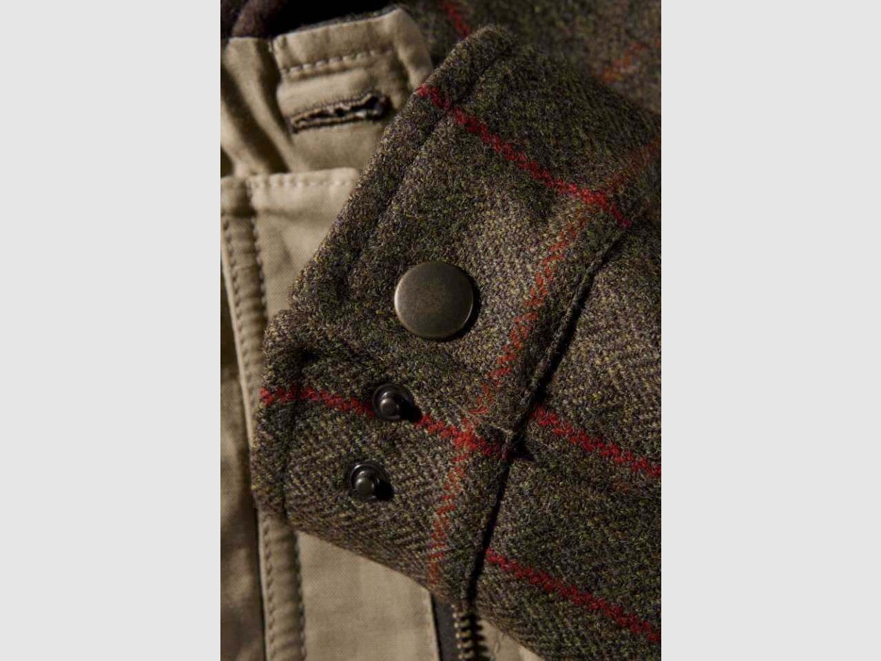 Giacca da caccia in tweed, marrone, immagine 3 di 33