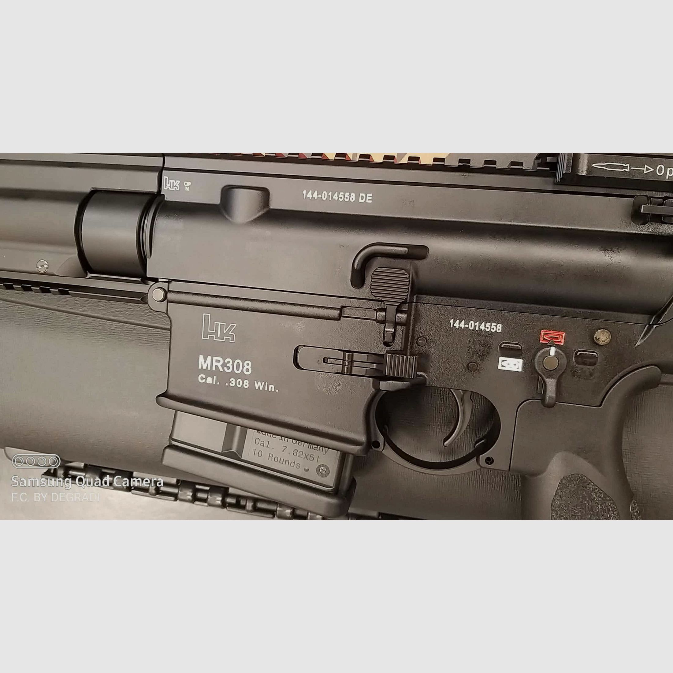 HECKLER & KOCH MR308 A3 CZARNY, zdjęcie 4 z 4