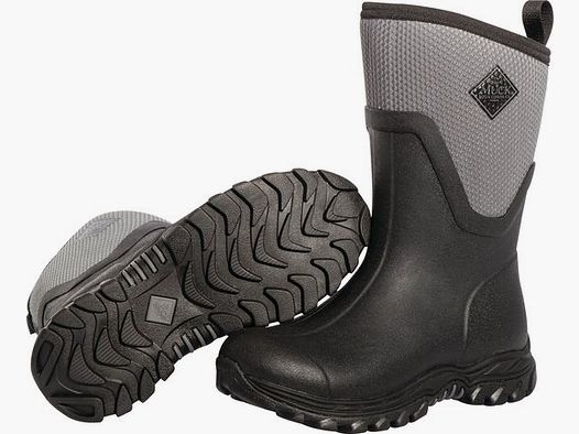 Muckboot Arctic Sport II Mid Zwart/Grijs