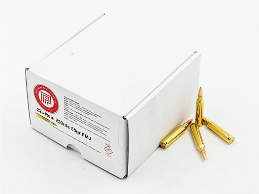 Pax, .223 Rem., FMJ 55gr, 250 Stk.