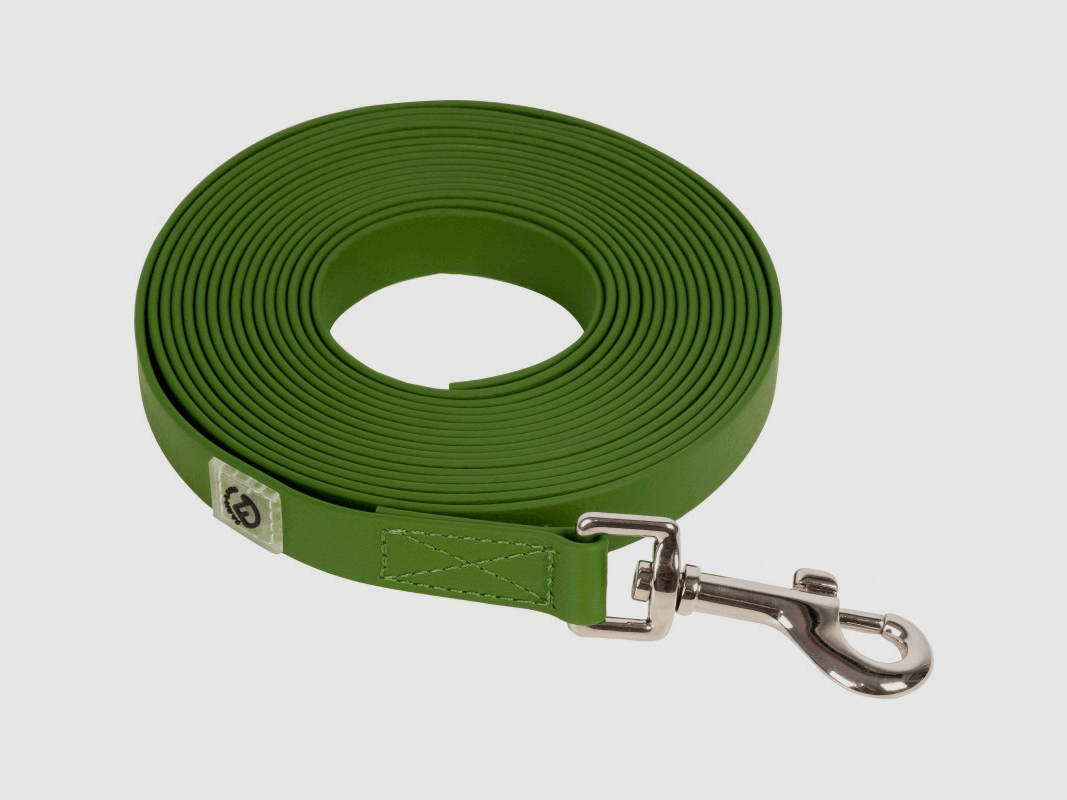 Hunde-Suchleine Oliv 5m
