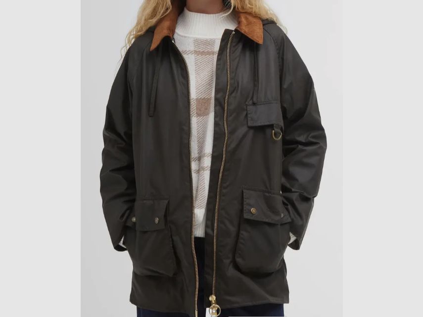 Barbour moderne Damen Wachsjacke Highclere