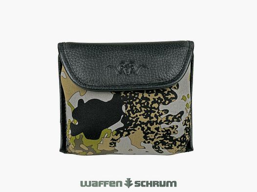 Blaser für 12 Kugelpatronen Patronenetui in HunTec CAMO / mit herausnehmbaren Halter / mit Gürtelschnalle