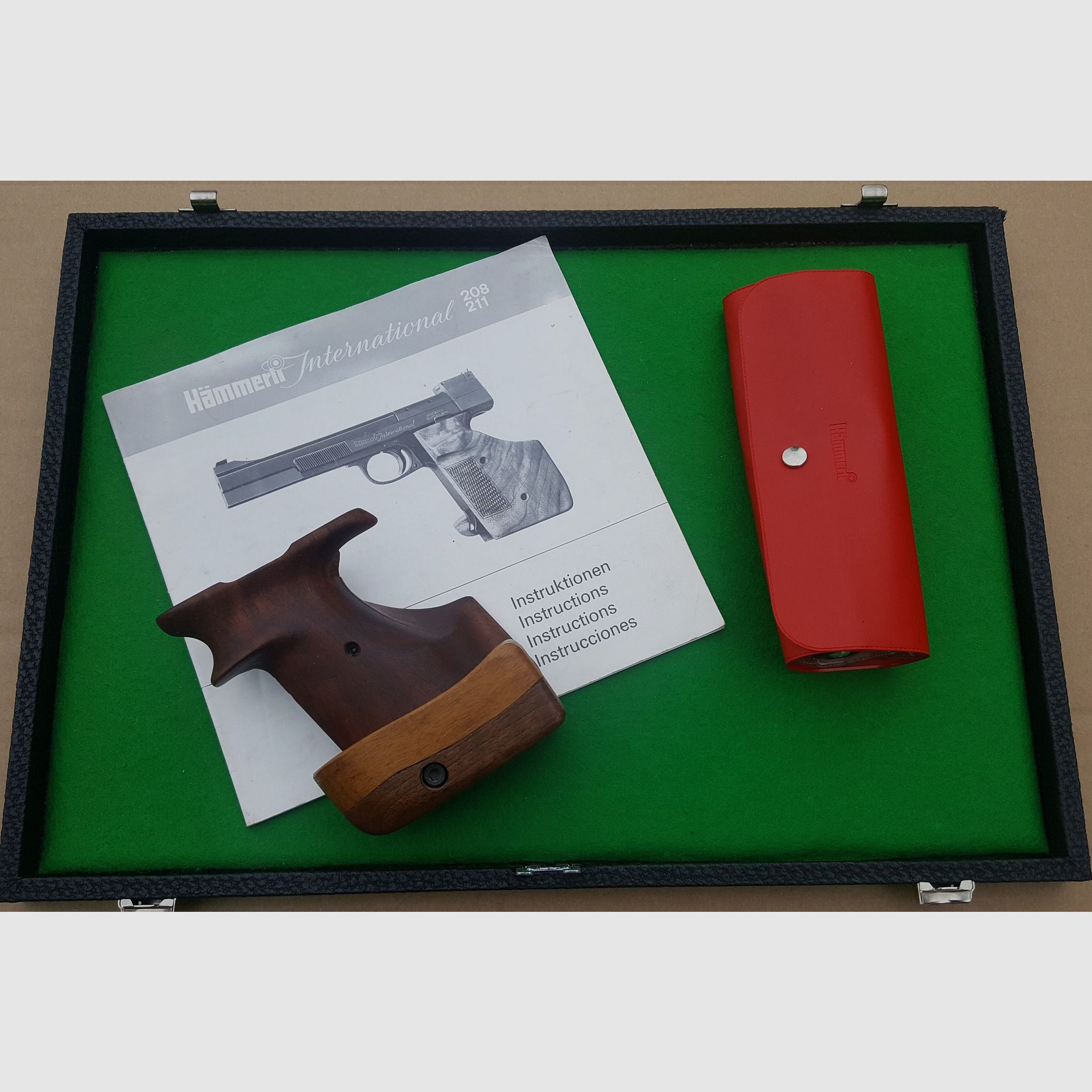 Hämmerli International 208 Sportpistole Cal.  .22LR