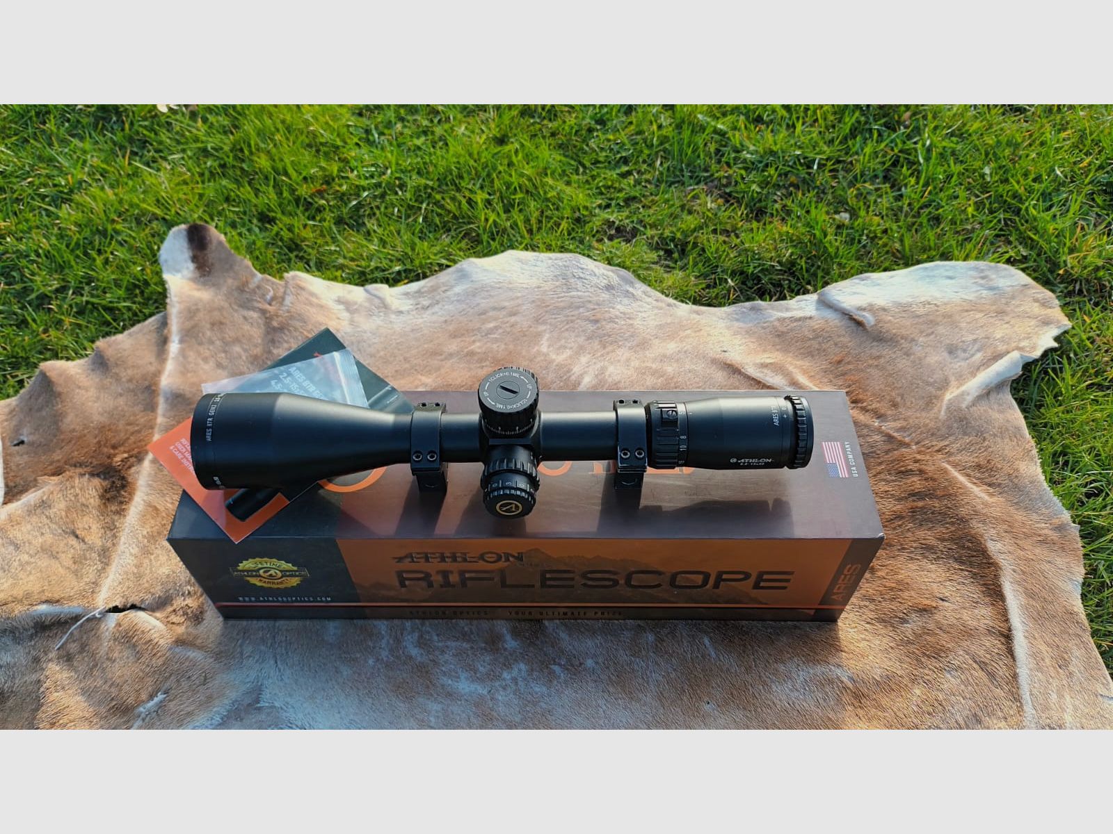 Zielfernrohr Athlon Ares BTR HD 2.5-15x50 MIL Gen3 Neuwertig