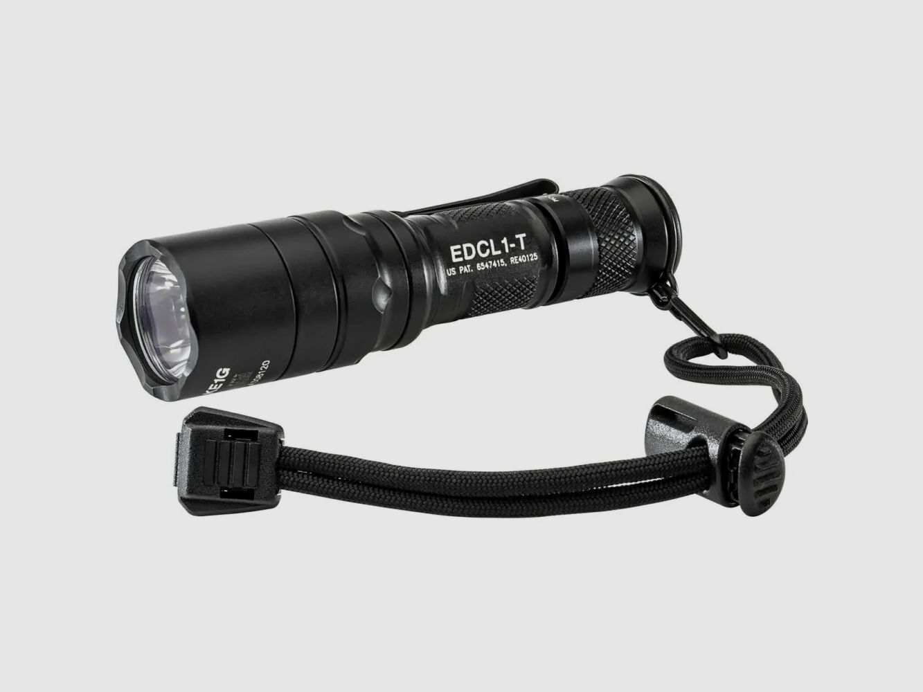EDCL1-T Dual-Output Everyday Carry LED Flashlight (Black) Surefire, image 1 sur 4