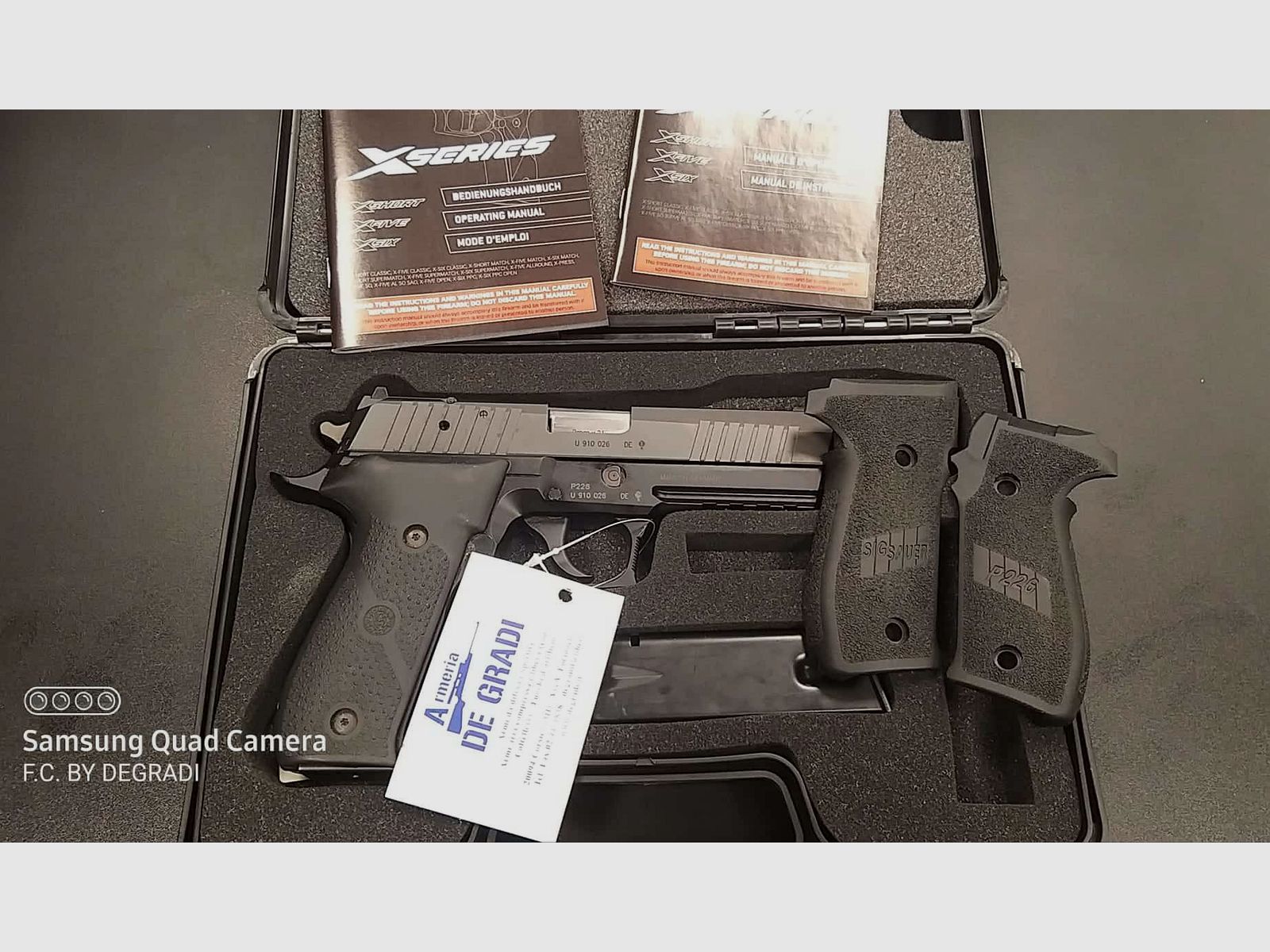 SIG SAUER P226 X SHORT CALIBRO 9X21, immagine 1 di 5