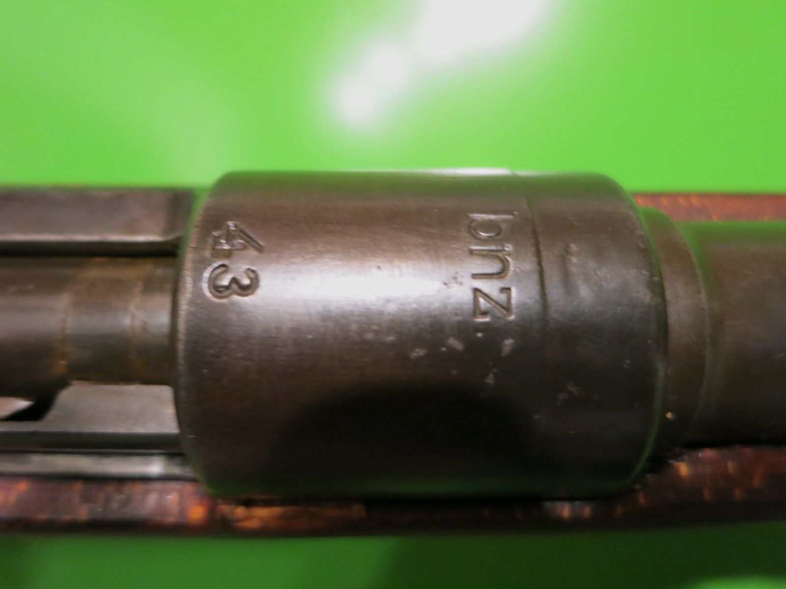Deko "Mauser-Wehrmacht-Karabiner" K98 WaA, 8x57 IS, orig. Gewehr/Karabiner "Preduzece 44" , BKA    #18-