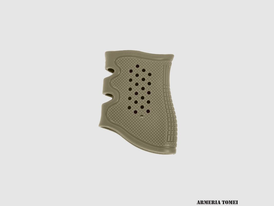 BIG DRAGON – IMPUGNATURA ANTISCIVOLO PER PISTOLE SERIE GLOCK DARK EARTH, immagine 2 di 3