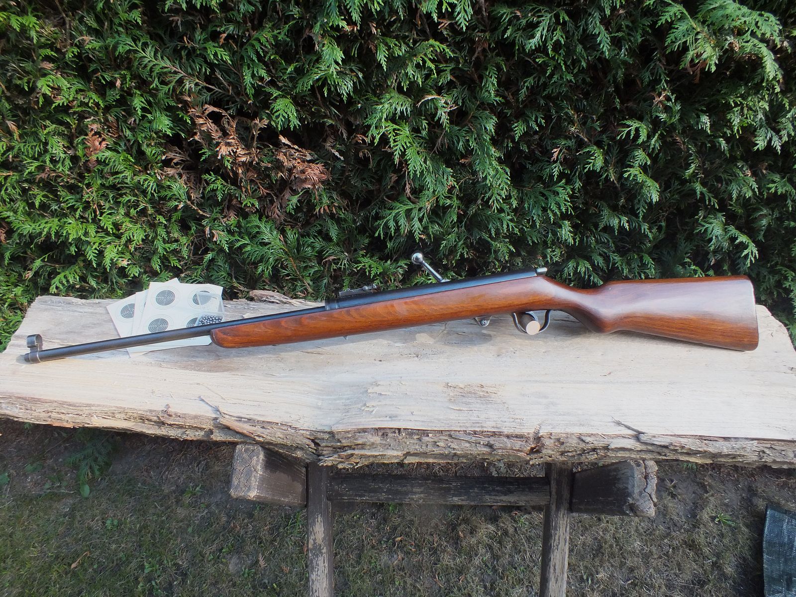 Suhler Repetier- Luftdruckgewehr Haenel 49a, DDR