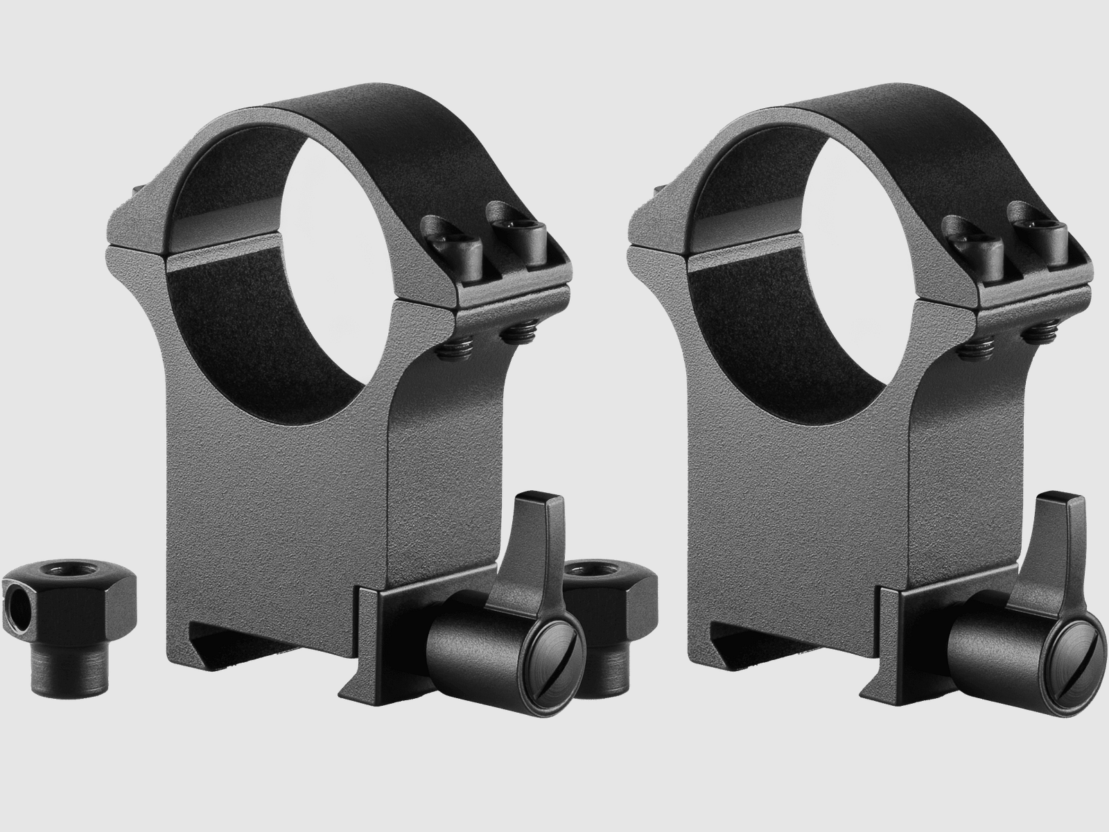 Hawke Professional Steel Ring Mount Weaver 30 mm Extra High