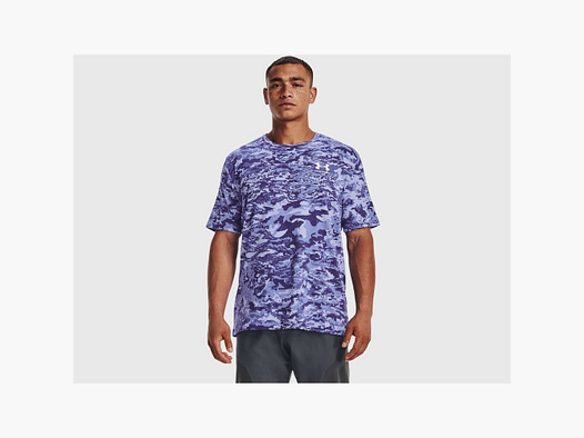 Under Armour UA ABC Camo Short Sleeve T-Shirt Sonar Blau S