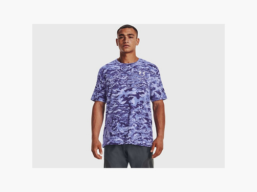 Under Armour UA ABC Camo T-Shirt a Maniche Corte Blu Sonar S