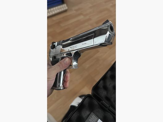 NEW !!Big Fifty Chrome Umarex 9mm blank gun NEW!!!