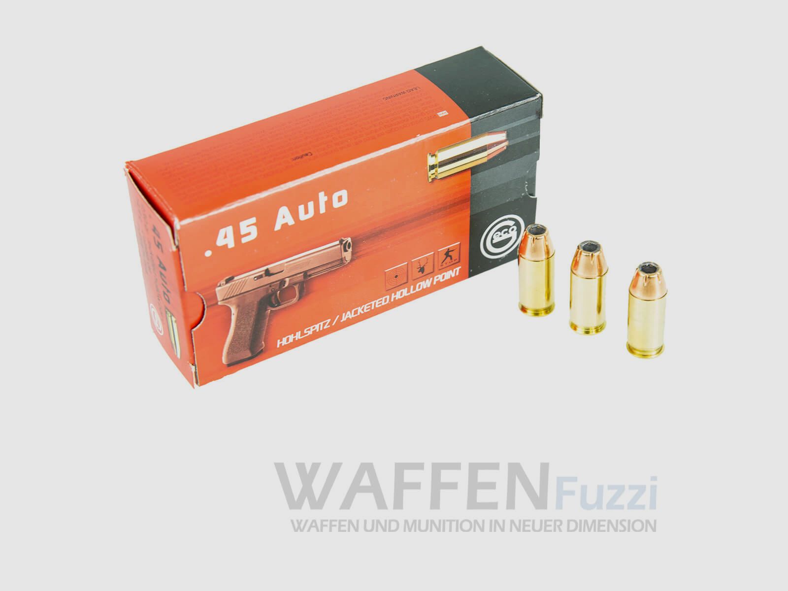 Geco .45 Auto Hollow Point 230grs 50 rounds