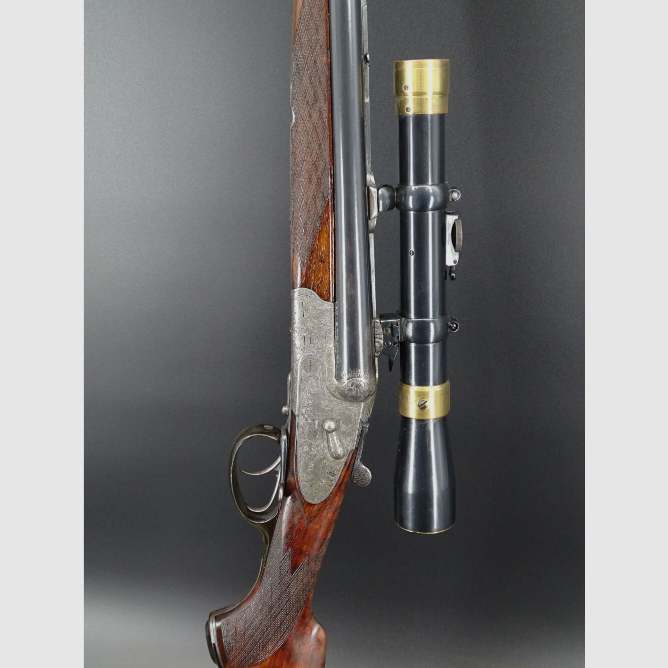 Krieghoff Neptun Primus DRGM year 1936 with ZF Visar 4 1/2 Busch Rathenow collection resolution