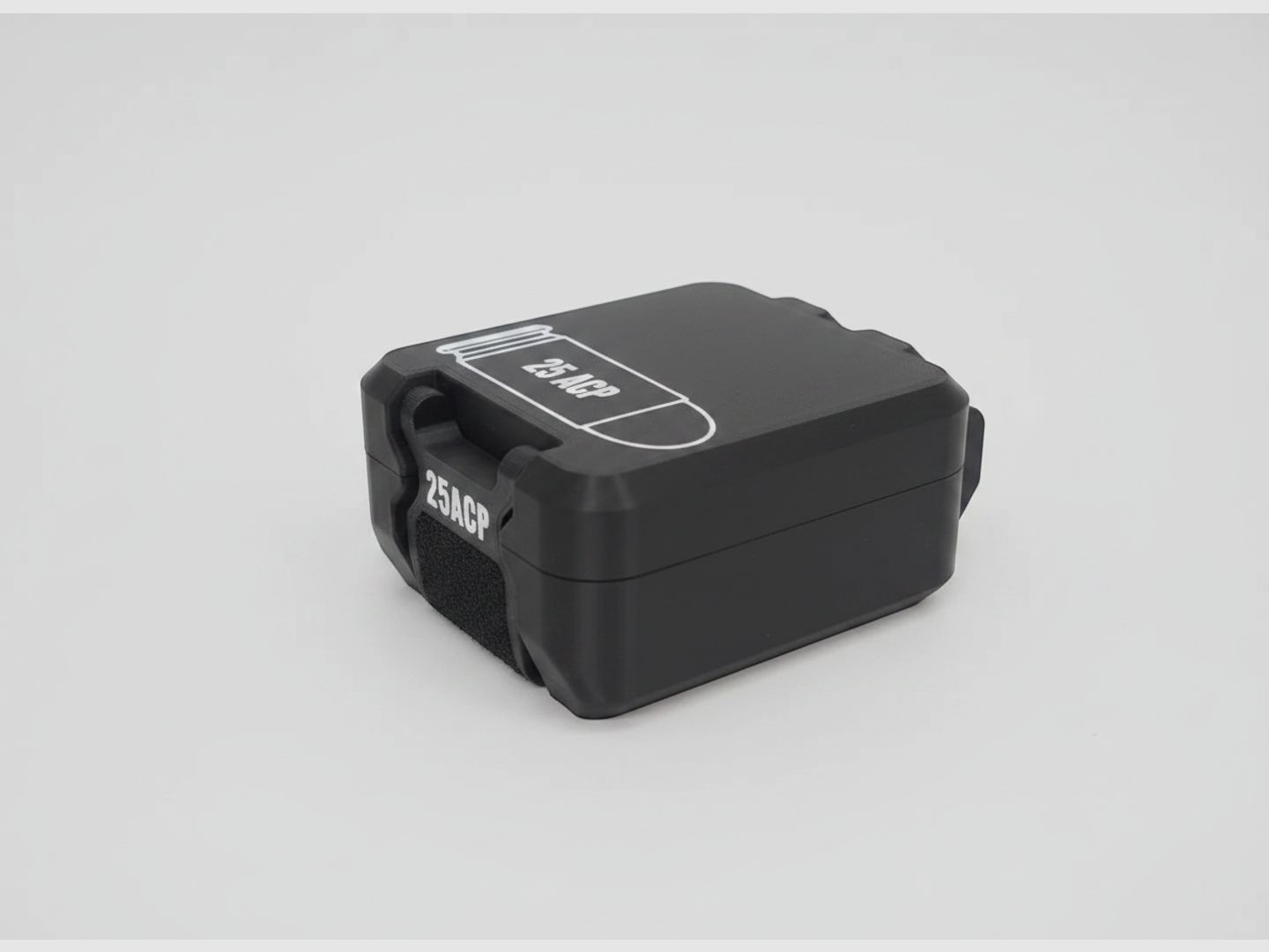 Filamelt Munitionsbox / 25 ACP / 'Klapp- / Rastdeckel' / Patronenbox, Ammo Box