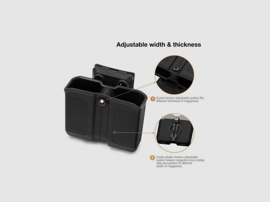 GF DOUBLE MAGAZINE HOLDER FOR, image 1 of 9