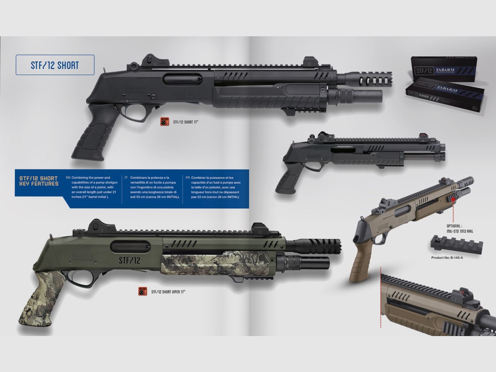 FABARM PROFESSIONAL / PUMPGEWEHR / ALLE MODELLE, Bild 2 von 9