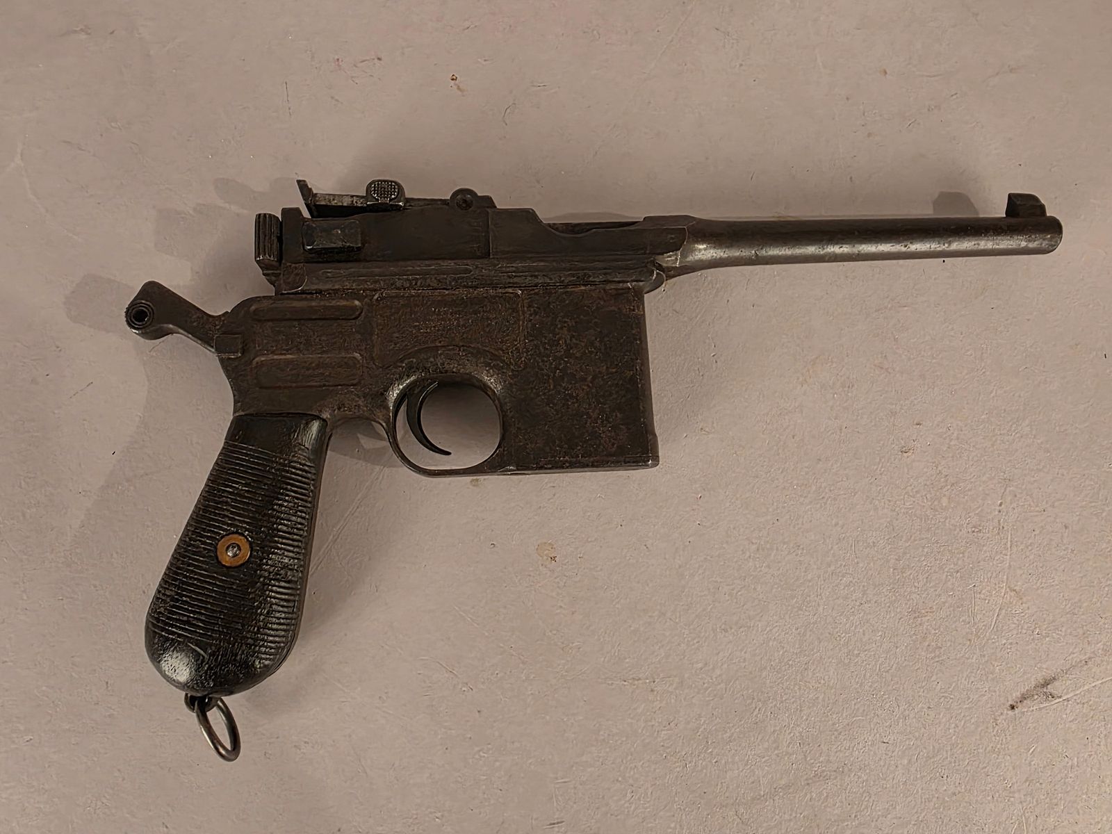 Mauser C96, Broomhandle, Mechanika trochę się zacina (potrzebna wiedza)