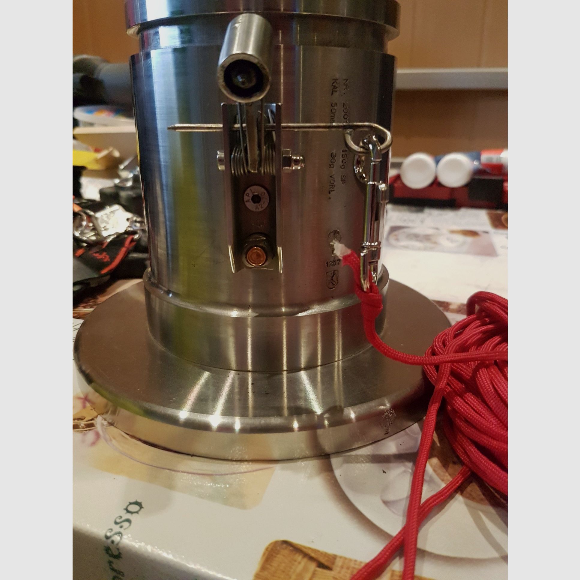 Accensione a percussione M10x 25mm per petardi e cannoni