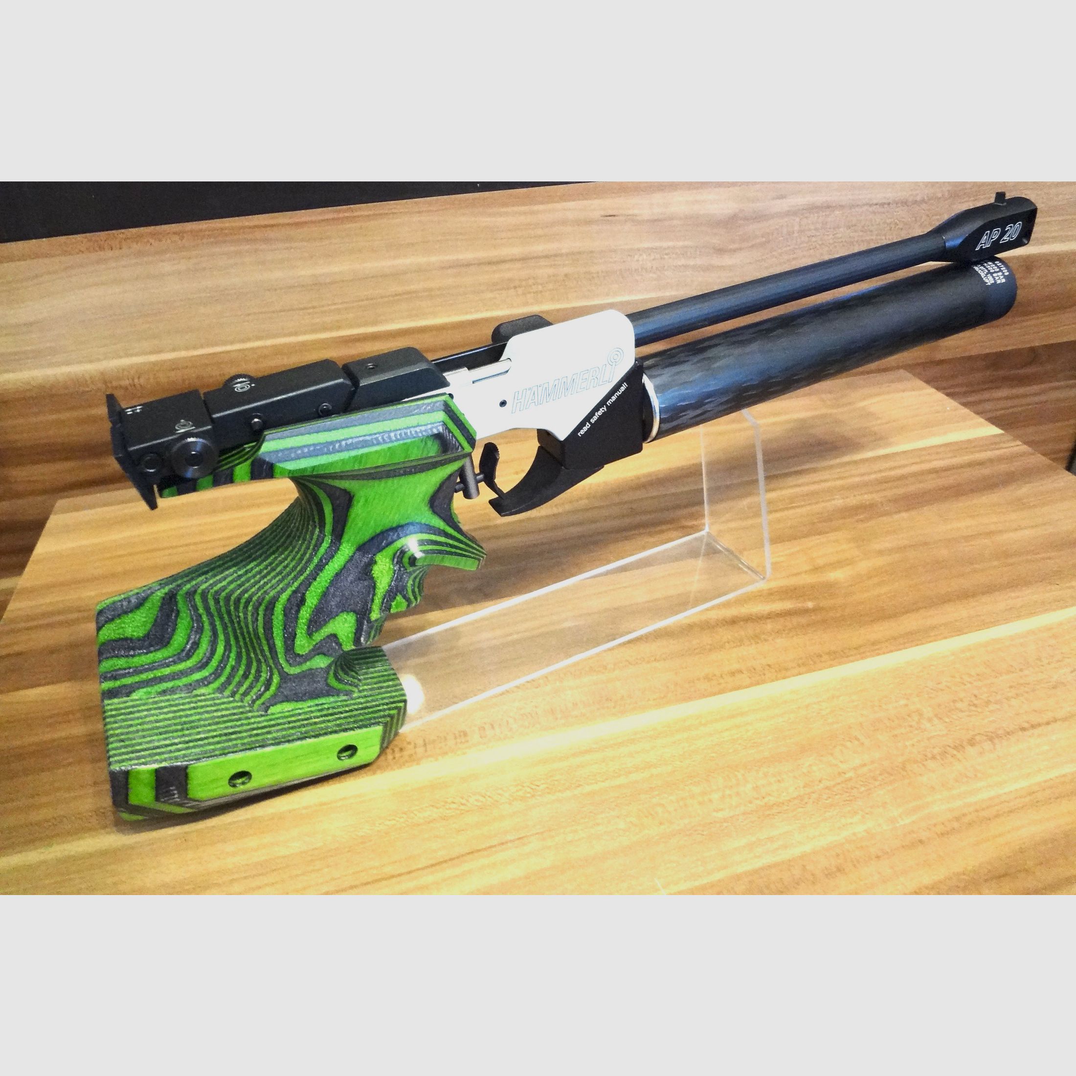 Hämmerli AP20 PRO Green Pepper Luftpistole.