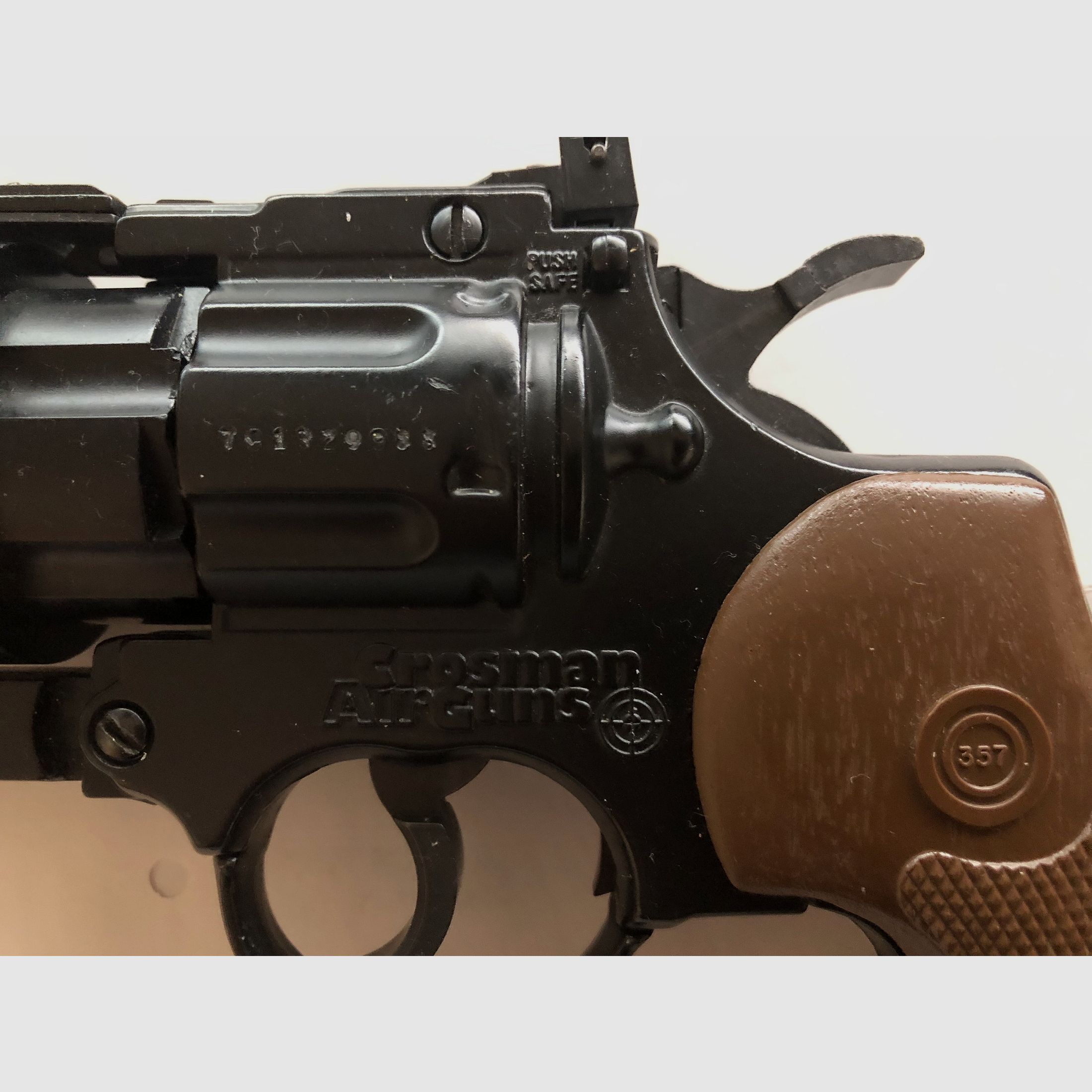 Training revolver (caliber 357) for the discipline 2.55.