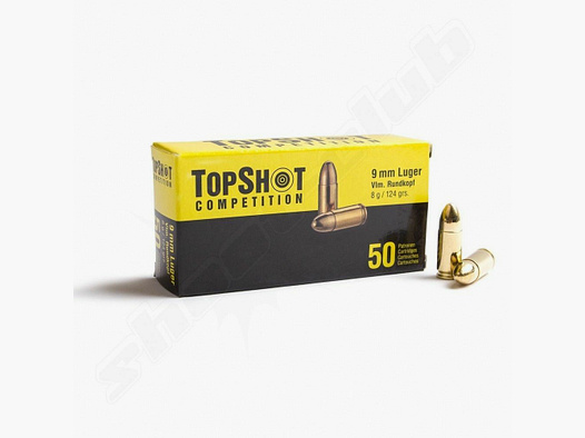 TopShot Competition TOPSHOT 9 mm Luger FMJ