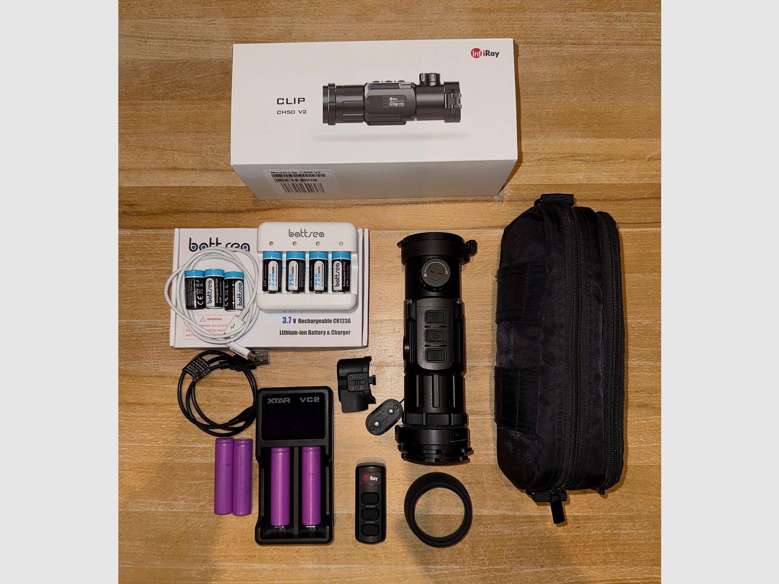 Infiray Xeye Clip CH50V2 thermal imaging attachment