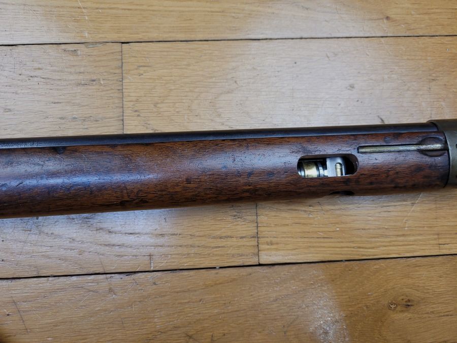 Exceptionnel Fusil Semi Automatique FSA 17 DIDACTIQUE – Arme d&rsquo;août 1917 – Arme du second type – calibre d&rsquo;origine 8×51 – monomatricule – didactisation rarissime – Pièce de musée ! – TBE ++, image 18 sur 45